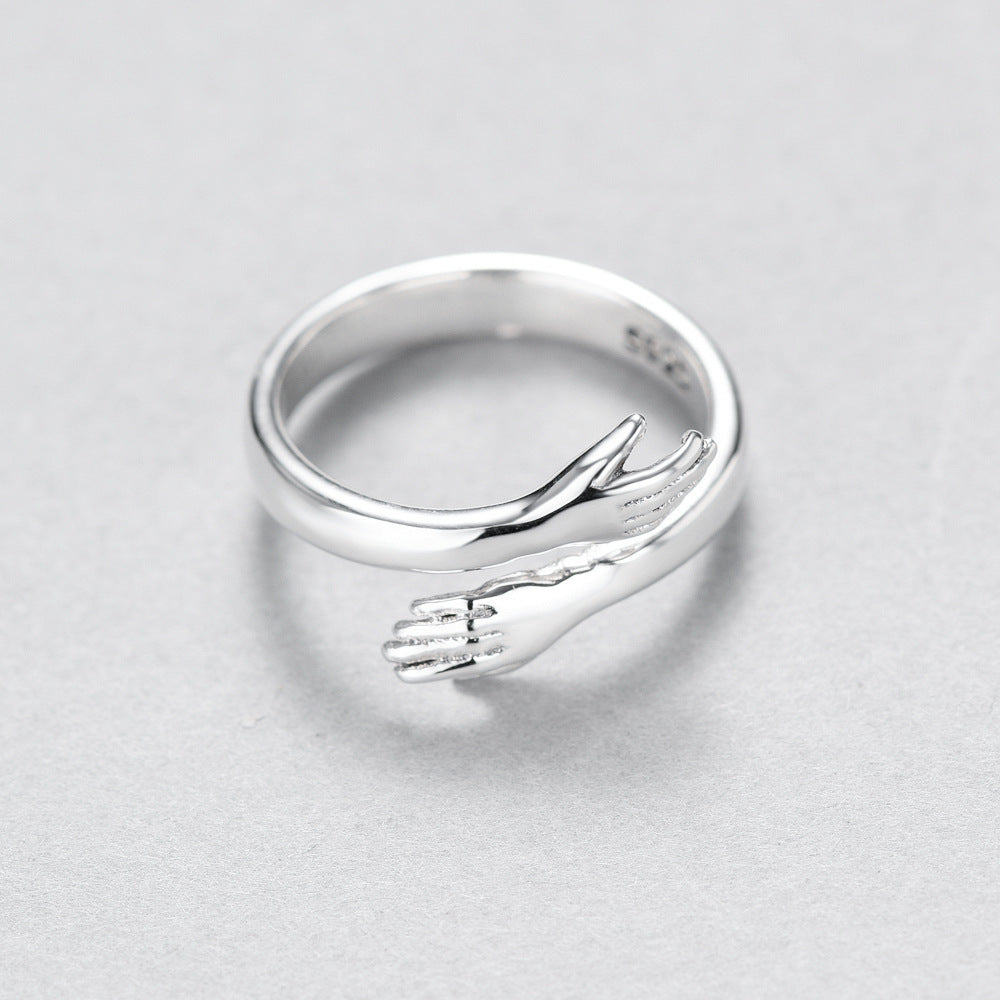 Love Hug Couple Ring – Romantic