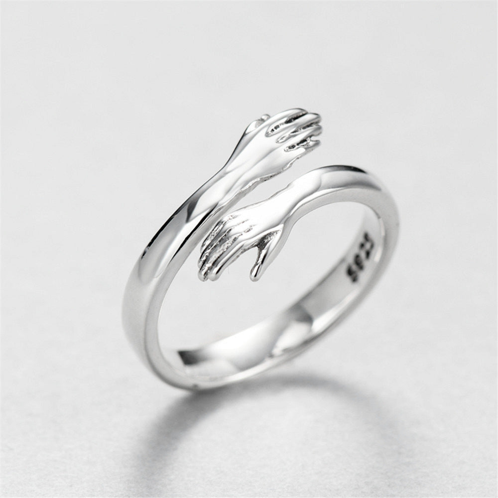 Love Hug Couple Ring – Romantic