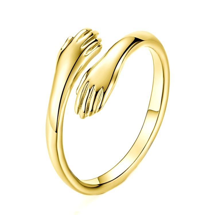 Love Hug Couple Ring – Romantic