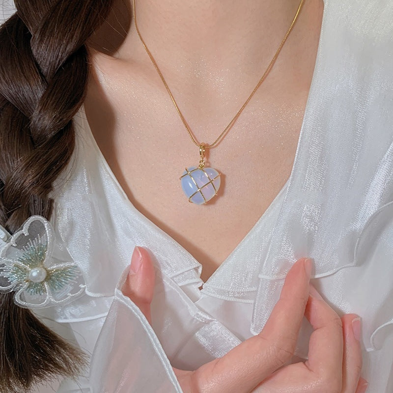 Princess Dream Moonstone Necklace – Cute Everyday Accessory